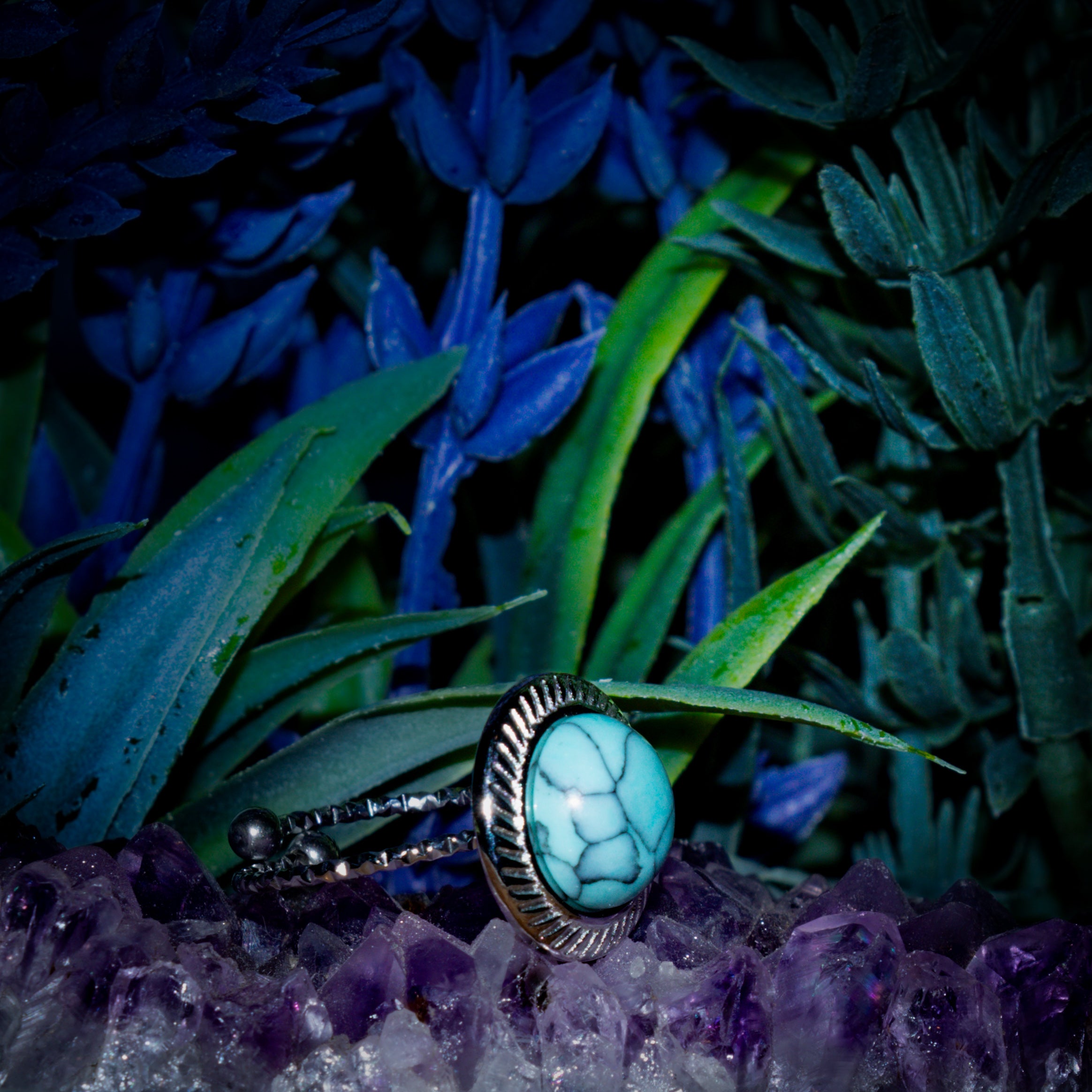 Sky Stone Protection Ring