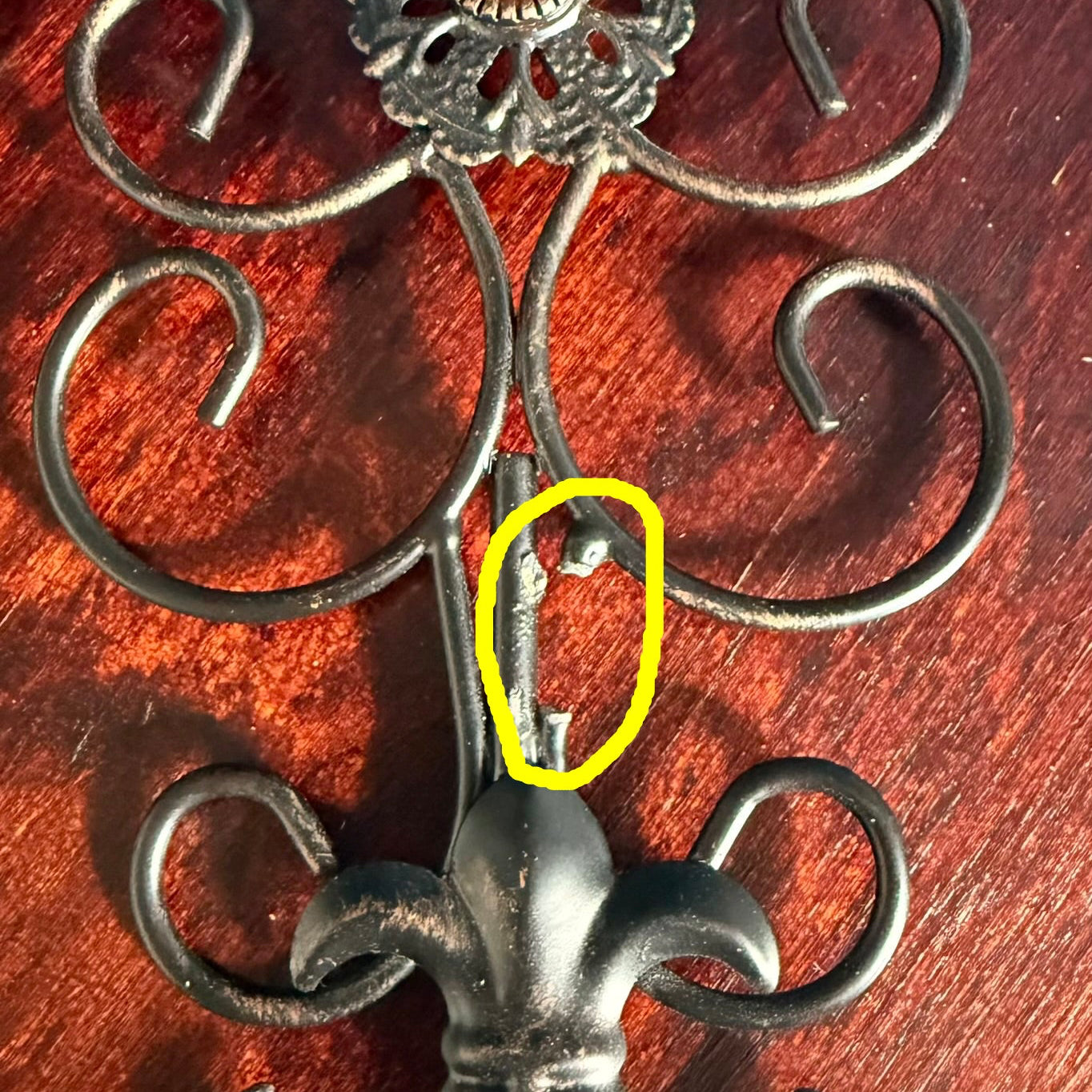 Vintage Ornate Wall Hooks – Jewelry & Earring Holder Set (Pair)